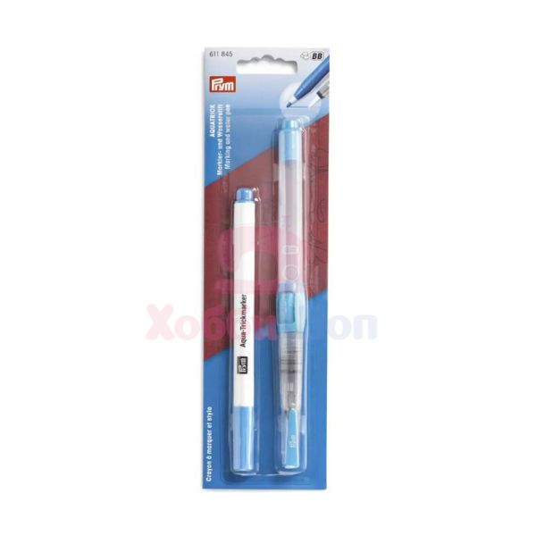 Аква-трик-маркер + карандаш водяной 2шт. PRYM Prym 611845